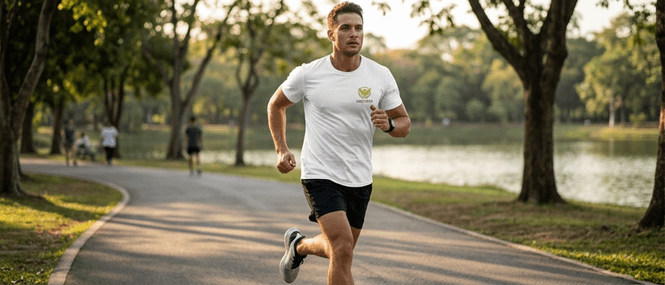 Hovedbilde Fortune Fit Tee Hvit – trenings-T-skjorte ...
