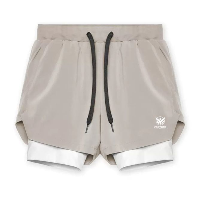 Hovedbilde Shorts med kompresjon – 2-i-1 ...